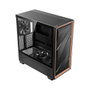 Antec Flux Midi Tower Gaming ATX, Negro y Madera