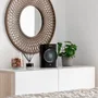 Cecotec Termoventilador Eléctrico 2000W 08254 Negro Interior 20m² con Termostato, 2 Niveles de Potencia y Asa Portátil