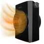Cecotec Termoventilador Eléctrico 2000W 08254 Negro Interior 20m² con Termostato, 2 Niveles de Potencia y Asa Portátil