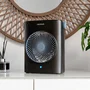 Cecotec Termoventilador Eléctrico 2000W 08254 Negro Interior 20m² con Termostato, 2 Niveles de Potencia y Asa Portátil