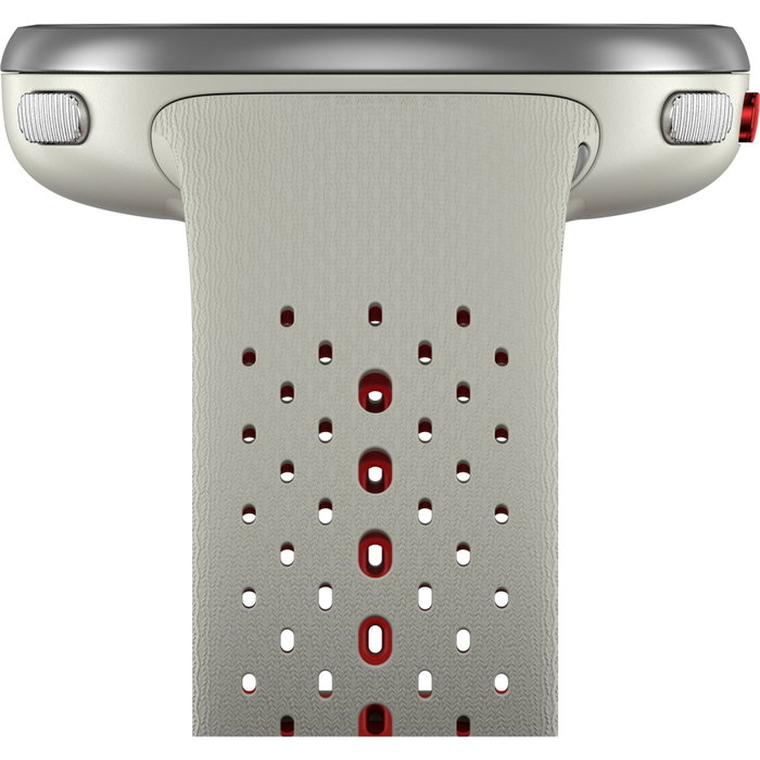 Polar Pacer Pro Blanco y Rojo