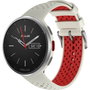Polar Pacer Pro Blanco y Rojo