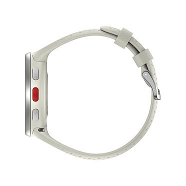 Polar Pacer Pro Reloj Deportivo GPS Blanco Rojo, Pantalla MIP 1.2", 45 mm, Resistente al Agua 50 m, Monitor de Frecuencia Cardíaca, 7 Días Batería, Unisex