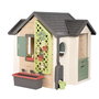Smoby Casa de Jardín para Niños, 135 x 128.5 cm, Edad 2+ Años, Incluye 21 Accesorios, Color Plástico, Idioma Cingalés
