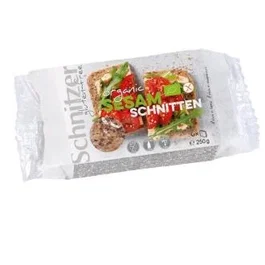 SCHNITZER Pan de Molde de Trigo Sarraceno Bio Sg con Semillas de Sésamo, 250gr