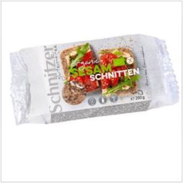 SCHNITZER Pan de Molde de Trigo Sarraceno Bio Sg con Semillas de Sésamo, 250gr