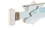 DKD Home Decor Decoración de Pared Remoa Azul y Blanco