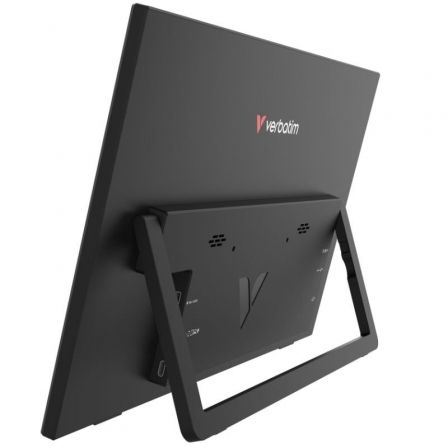 Verbatim Monitor Portátil Táctil 14" Full HD, USB-C, Mini HDMI, Altavoces, 778g, Negro Verbatim Monitor Portátil Táctil 14" Full HD, USB-C, Mini HDMI, Altavoces, 778g, Negro