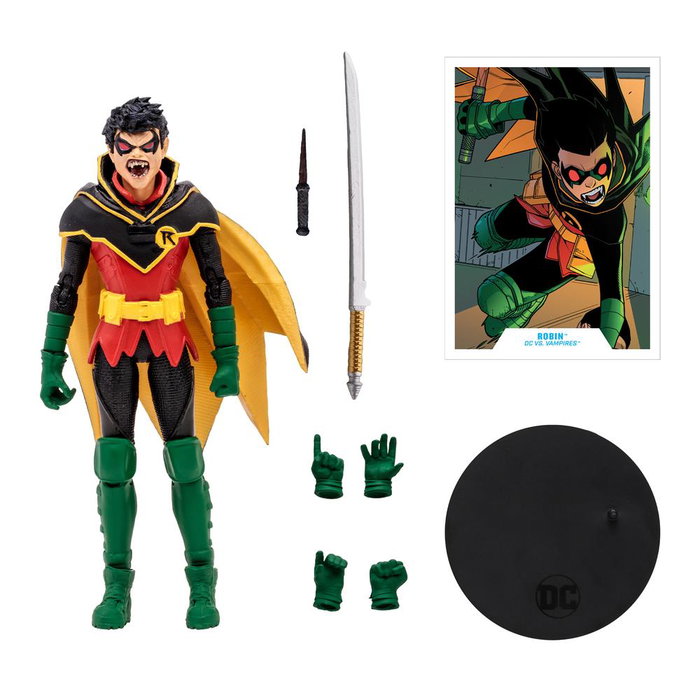 McFarlane Toys Figura DC Multiverse Damian Wayne Figura articulada de acción 18 cm