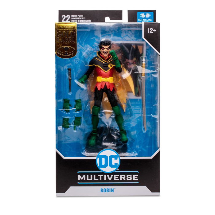 McFarlane Toys Figura DC Multiverse Damian Wayne Figura articulada de acción 18 cm
