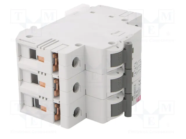 ETI POLAM Interruptor magnetotérmico ETIMAT 6 3P B6 6A 6kA ETI POLAM Interruptor magnetotérmico ETIMAT 6 3P B6 6A 6kA