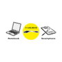 ROLINE Cable USB 2.0 de USB A a Micro-USB B, Negro, 0,15 m