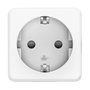 Hama Enchufe Inteligente WLAN Mini, 3680W, Compatible con Alexa y Google Home