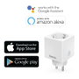 Hama Enchufe Inteligente WLAN Mini, 3680W, Compatible con Alexa y Google Home
