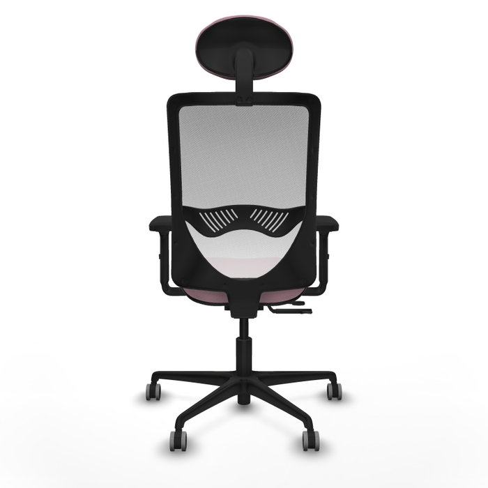 PIQUERAS Y CRESPO Silla de oficina Zulema Rosa y Blanco PIQUERAS Y CRESPO Silla de oficina Zulema Rosa y Blanco