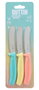 Inde Set de 3 Cuchillos para Untar Samba de 20 cm