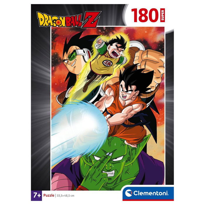 CLEMENTONI Puzzle Dragon Ball Z, 180 Piezas, Tamaño Montado 48.5x33.5 cm