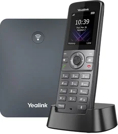 Yealink W74P Teléfono IP Inalámbrico DECT VoIP Gris con Estación Base y Auricular - 6938818318052.0