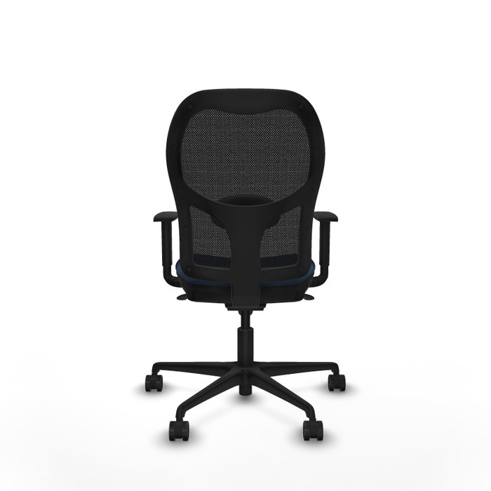 PIQUERAS Y CRESPO Silla de oficina Jorquera Sincro Azul marino y Negro
