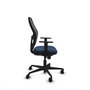PIQUERAS Y CRESPO Silla de oficina Jorquera Sincro Azul marino y Negro