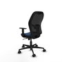 PIQUERAS Y CRESPO Silla de oficina Jorquera Sincro Azul marino y Negro