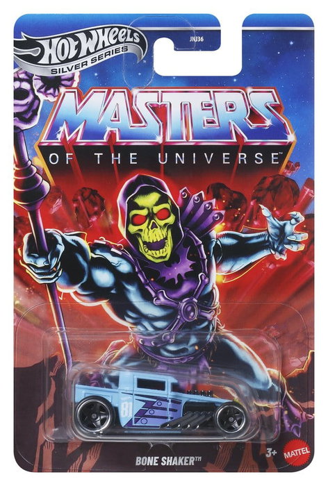 Masters of the Universe Silver Series Vehículo Die-Cast 1/64 Bone Shaker
