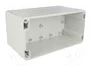 FIBOX EURONORD Carcasa Universal Gris ABS 80x160x85mm