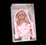 Muñecas Arias Elegance Muñeca de Vinilo de 30 cm Niña Rosa con Portabebés | Incluye Caja e Instrucciones en Español