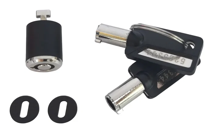 Conceptronic CUSTODIO03BSM Candado para Chasis con Llave Maestra