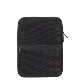 Rivacase 5617 Bolso Bandolera Neopreno Negro para Hombre - Organizador de Viaje Antishock con Funda para Tablet 10.1 Pulgadas