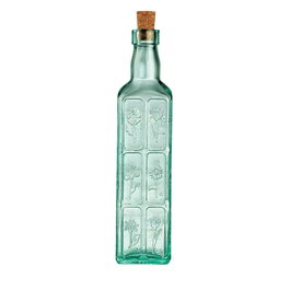 Bormioli Botella Fiori Cristalería de Cristal 50 cl Country Home