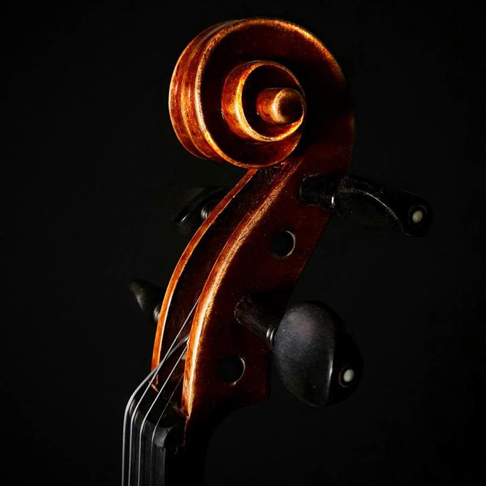 Violín Rudolph 4/4 Arce Flameado Acabado Antiguo