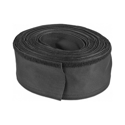 DeLOCK Manga tejida con cierre de gancho y lazo resistente al calor 10 m x 20 mm negro DeLOCK Manga tejida con cierre de gancho y lazo resistente al calor 10 m x 20 mm negro