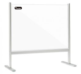 Rocada COV-D106P Panel Acrílico de Sobremesa 100x65cm Pantalla Protectora Aluminio Adonizado Translúcido