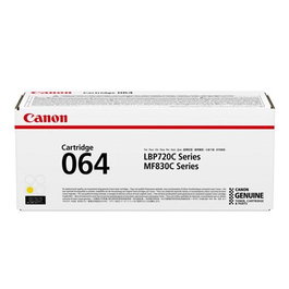 Canon Toner Amarillo 064Y para I-Sensys Lbp 720C / Mf 830C Series (4,000 Pág.)