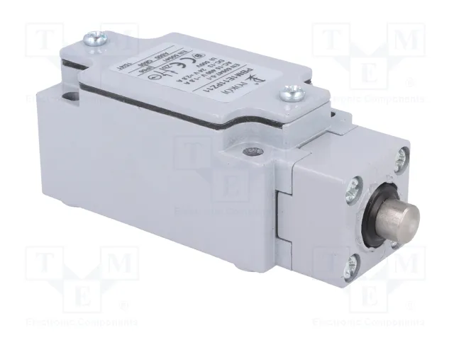 POKÓJ Interruptor de fin de carrera con espárrago Ø10mm, NO + NC, 10A