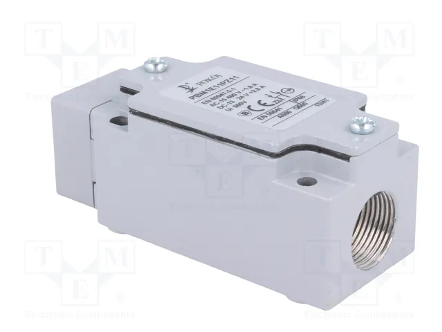 POKÓJ Interruptor de fin de carrera con espárrago Ø10mm, NO + NC, 10A