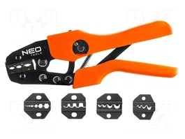 NEO TOOLS Crimpadora para terminales de cable y aislados 220mm