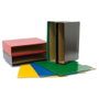 GRAFOPLAS Caja para Archivador Grafcolor A4 86mm Rojo
