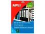 Apli Etiquetas para Archivo 190x61mm Blancas