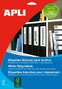 Apli Etiquetas para Archivo 190x61mm Blancas