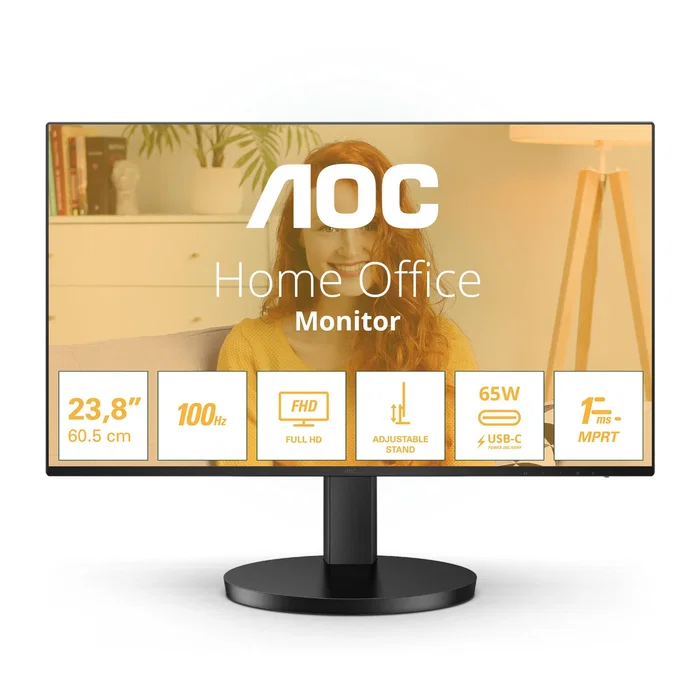 AOC 27B3CF2 Monitor 27 pulg. Full HD IPS 100Hz USB-C
