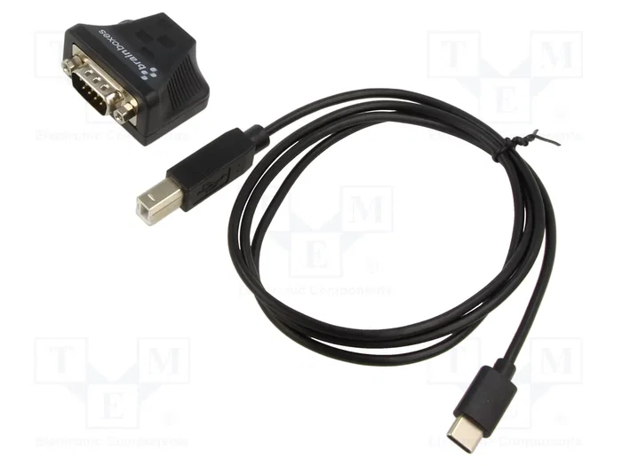 BRAINBOXES Convertidor RS232/USB-C IP50