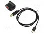 BRAINBOXES Convertidor RS232/USB-C IP50