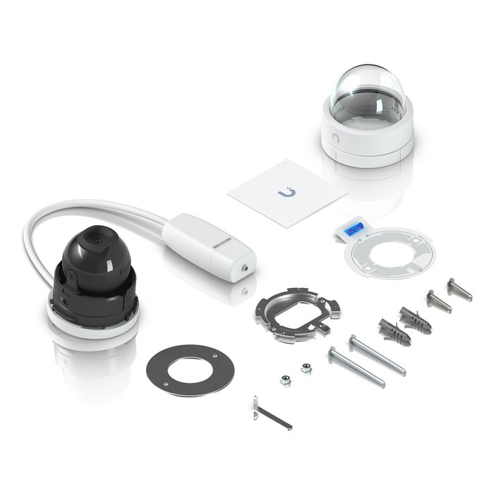 Ubiquiti Networks Cámara de Seguridad IP UniFi G5 Dome Ultra UVC-G5-Dome-Ultra, 4 MP, Interior/Exterior, Visión Nocturna, PoE, Blanco