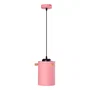 Dahlia Lámpara Colgante 'Dahlia' Metal y Madera SKD-P1011-W - Diseño Moderno con Cable Regulable