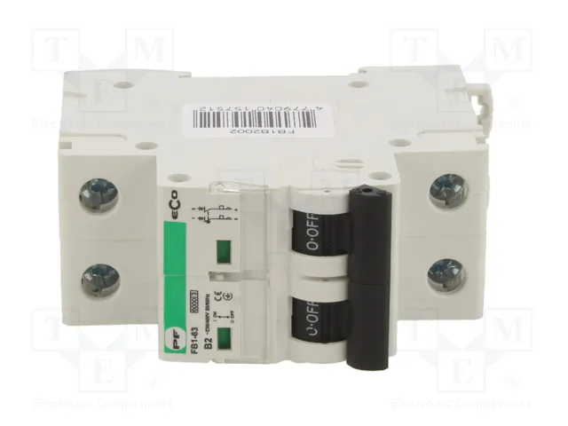 Promfactor Baltic Interruptor magnetotérmico ECO 2A 2 polos Promfactor Baltic Interruptor magnetotérmico ECO 2A 2 polos