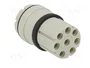 HARTING Contacto Hembra R15 Recto Sin Blindaje