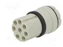 HARTING Contacto Hembra R15 Recto Sin Blindaje