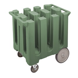 CAMBRO - DC575-192 - Carro fijo para platos de 14,6 cm 270-360 platos - 83 x 60 x 81 cm - Verde